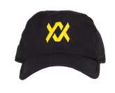 Perf Hat Large Logo Black/Neon Yellow